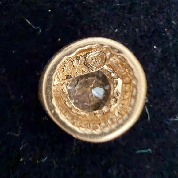 👑✅PRICE FIRM✅ Genuine 14kt Solid Gold Moissanite Gem Pendant. - Picture 5 of 16